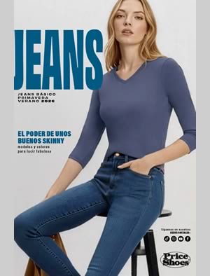 Catálogo Price Shoes Jeans Básico Primavera Verano 2026